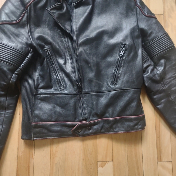 Magnum Black Leather Jacket - Picture 8 of 16